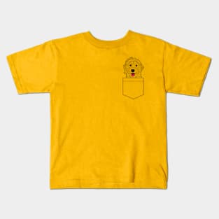 Dog In Pocket Kids T-Shirt